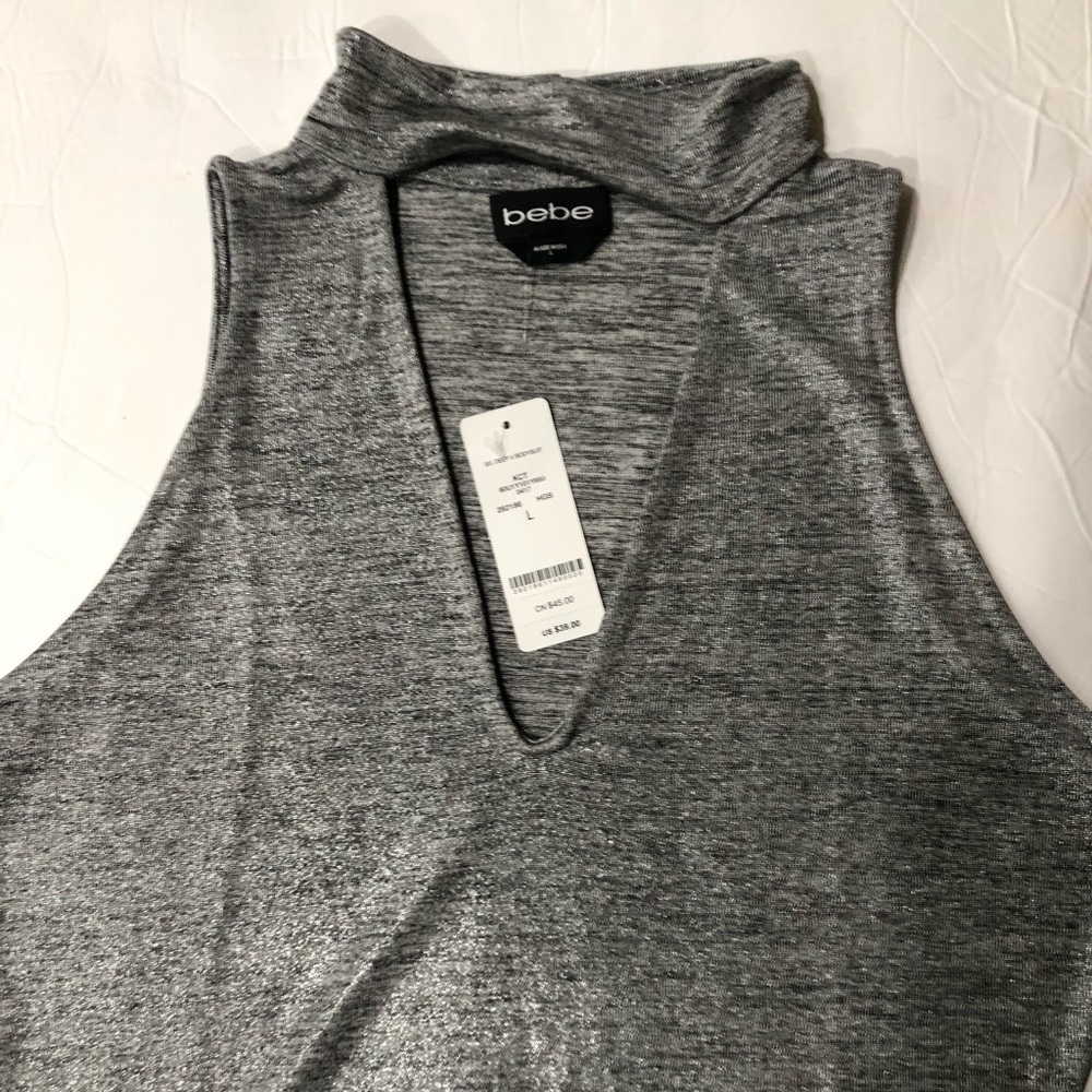 Bebe Deep V Bodysuit